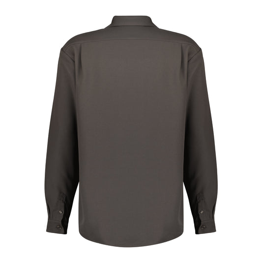 Dark Brown Oversized Shirt