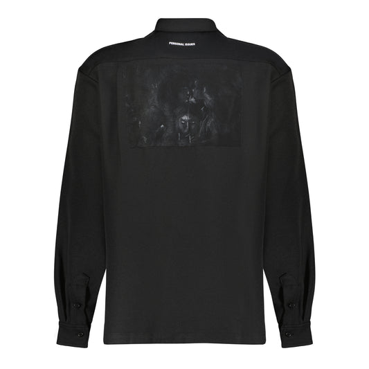 Black Big Fit Underground Secrets Shirt