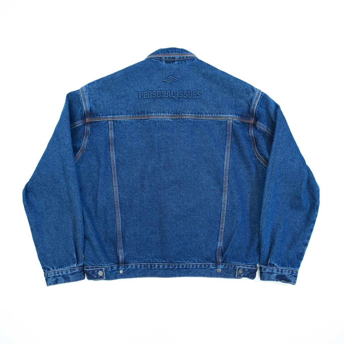 NAVY OVERSIZED DENIM JACKET