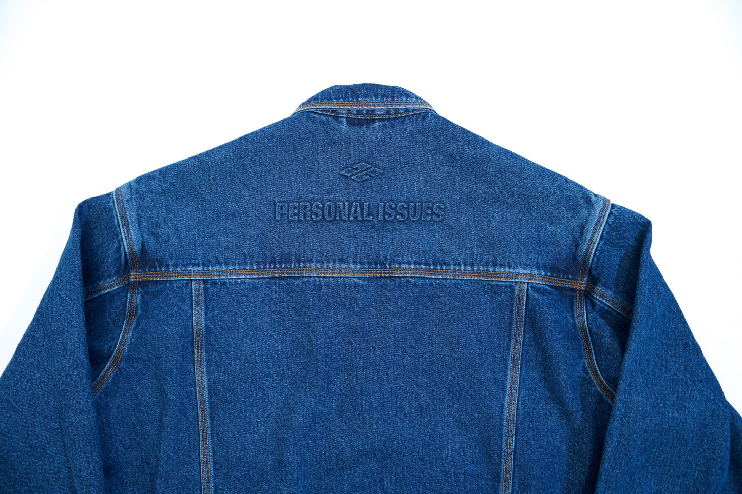 NAVY OVERSIZED DENIM JACKET