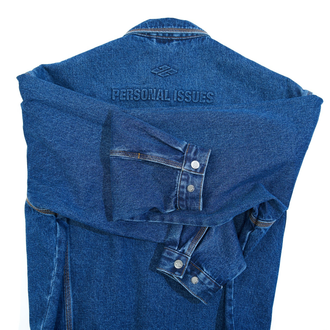 NAVY OVERSIZED DENIM JACKET