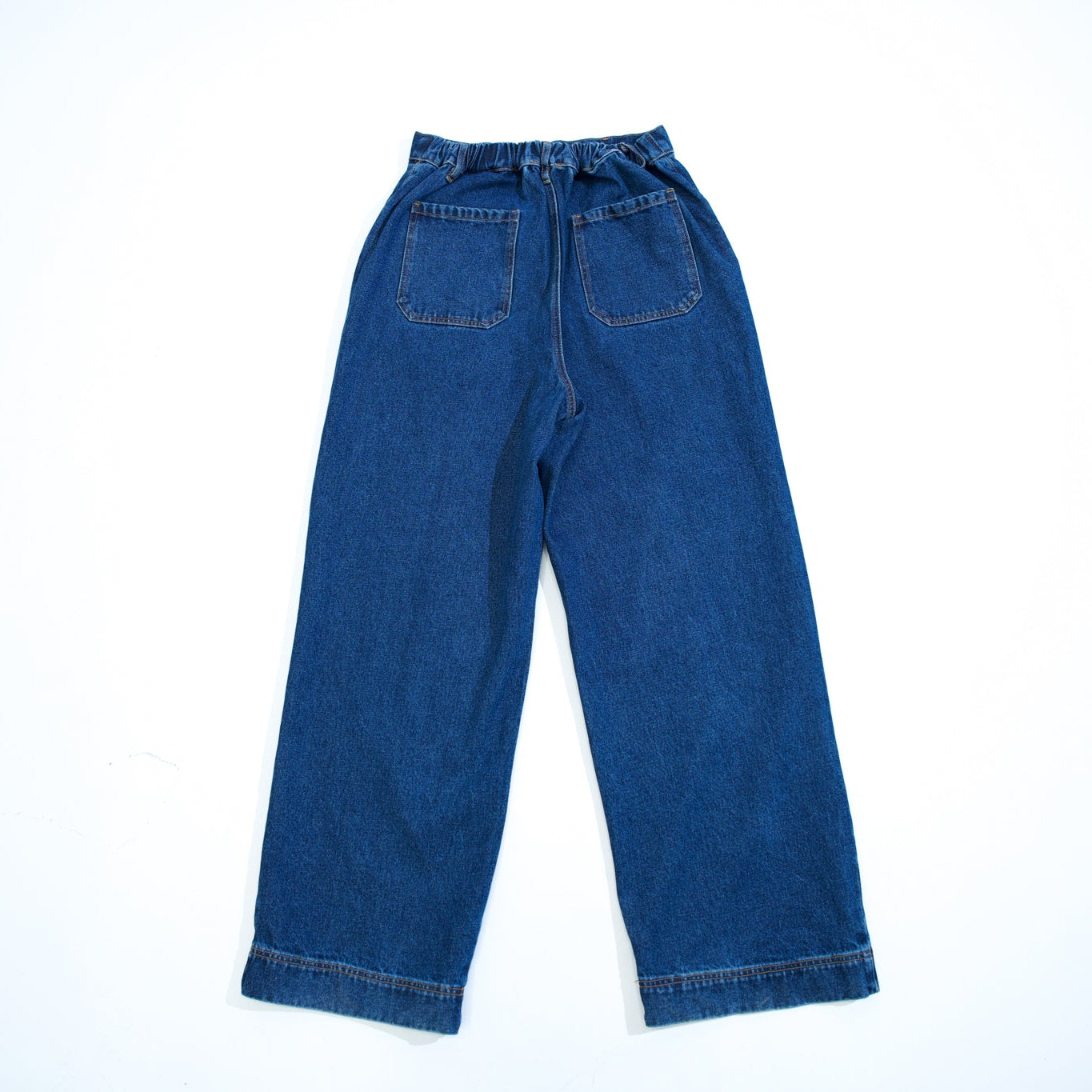 NAVY OVERSIZED DENIM JEANS