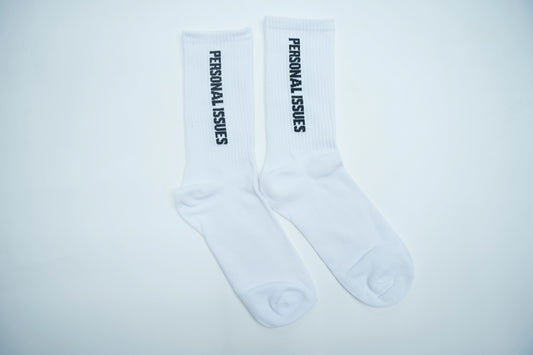 White Classic Socks