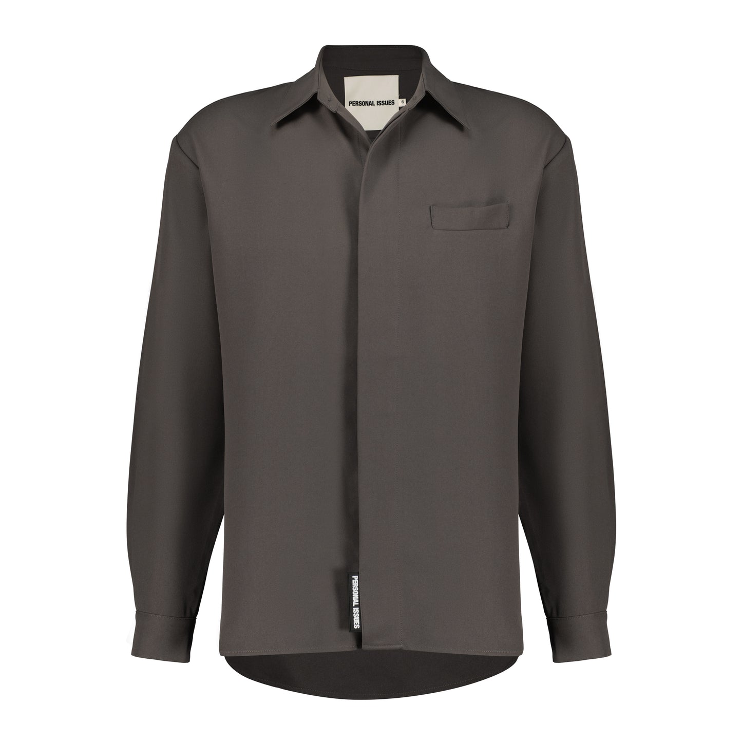Dark Brown Oversized Shirt