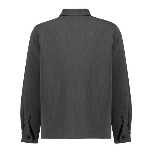 Dark Grey Loose Fit Shirt