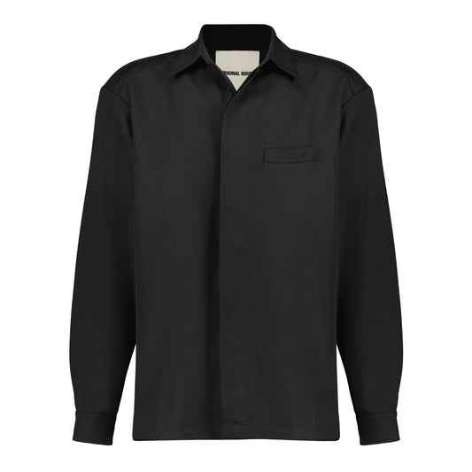 Black Big Fit Underground Secrets Shirt