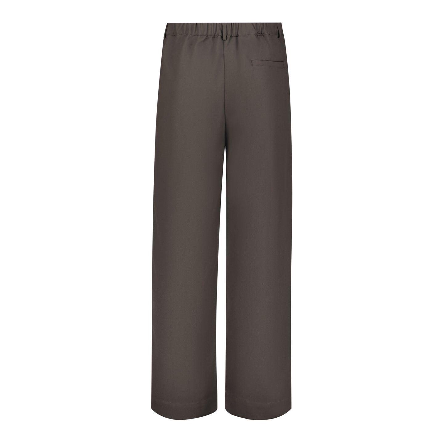 Dark Brown Wide Leg Trousers