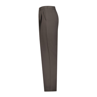 Dark Brown Wide Leg Trousers