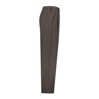 Dark Brown Wide Leg Trousers