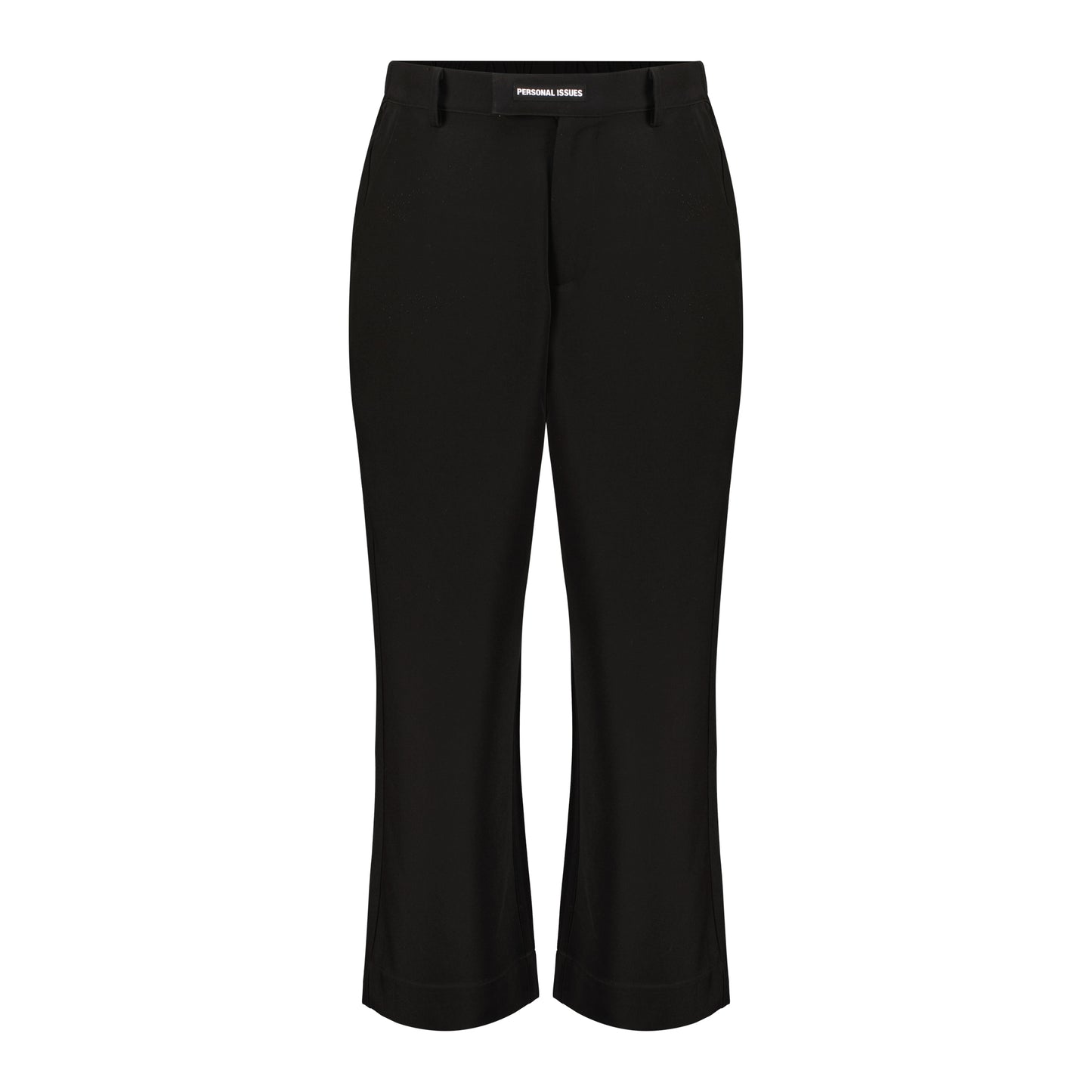 Black Cropped Trouser