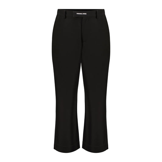 Black Cropped Trouser