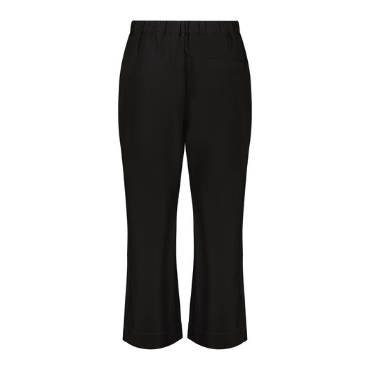Black Cropped Trouser