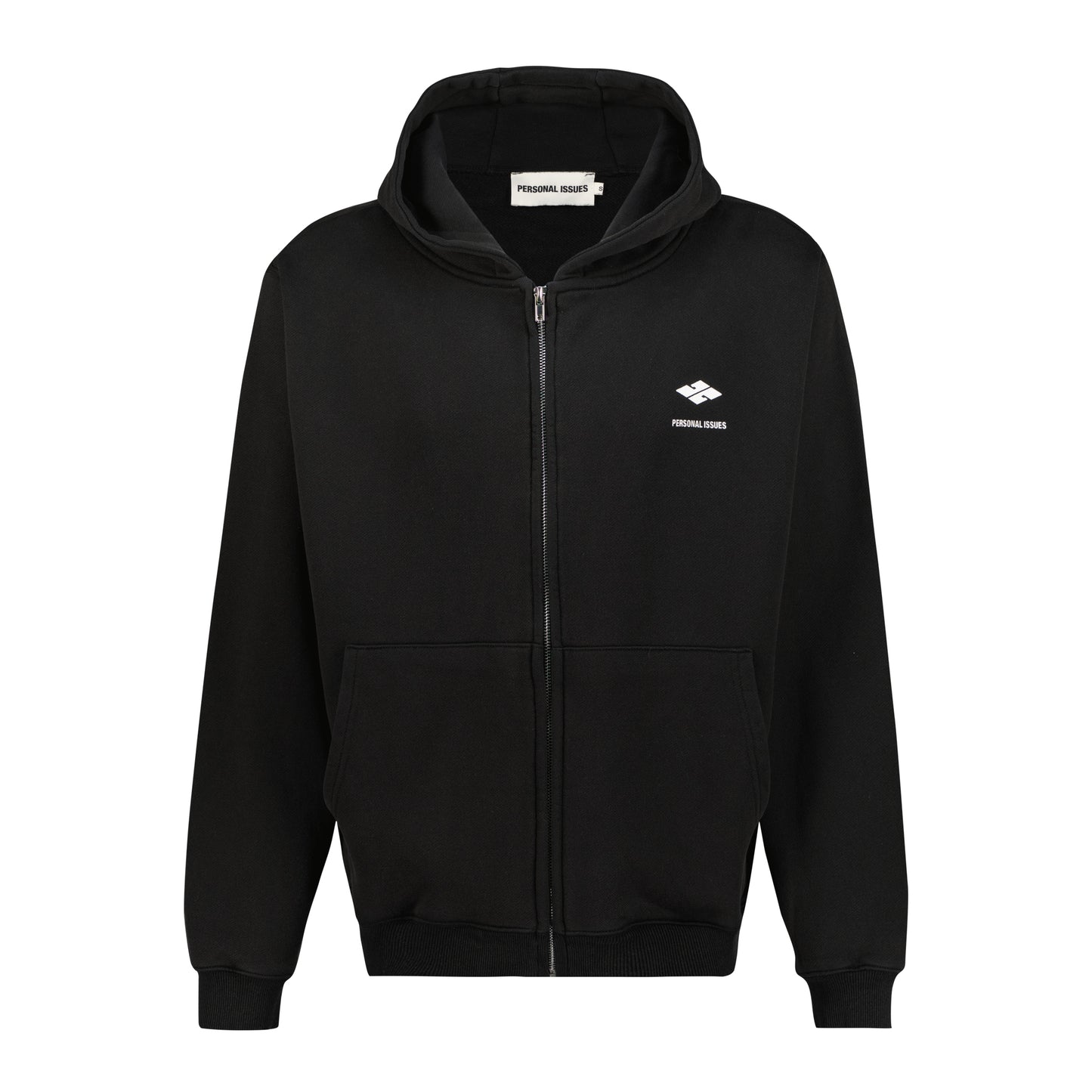 Black Zip Up Hoodie