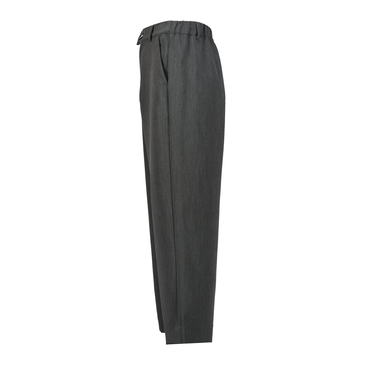 Dark Grey Cropped Trouser