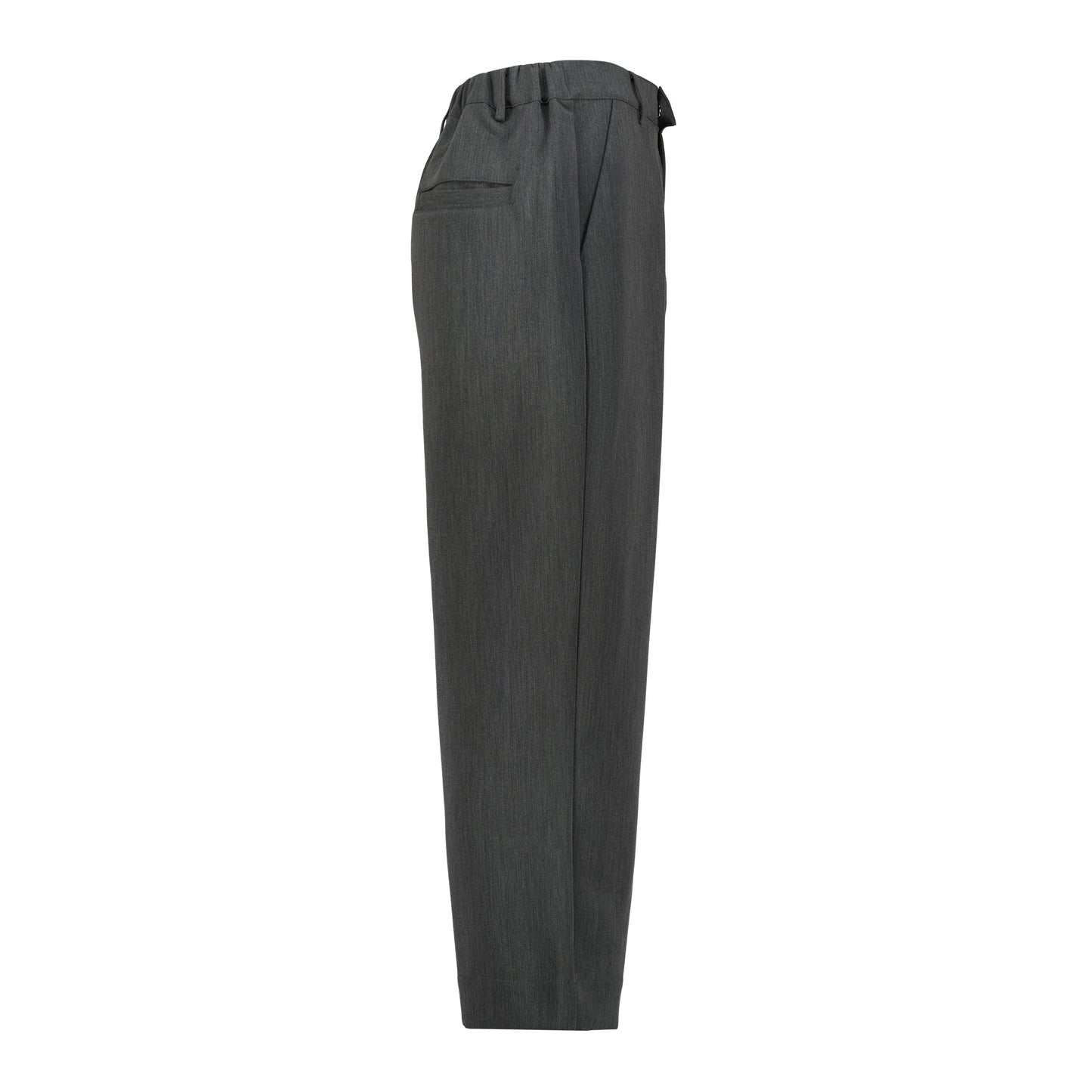 Dark Grey Cropped Trouser