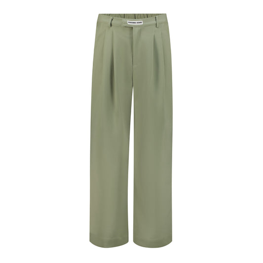 Pistachio Wide Leg Trouser