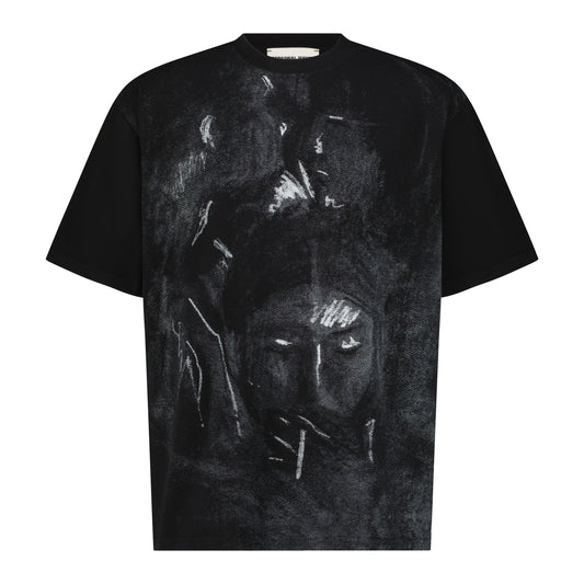 Underground Secrets Oversized T-Shirt - Black