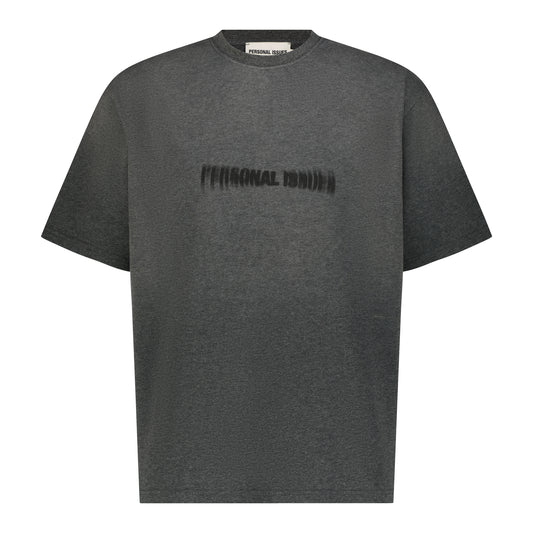 Faded Oversized T-Shirt - Dark Grey