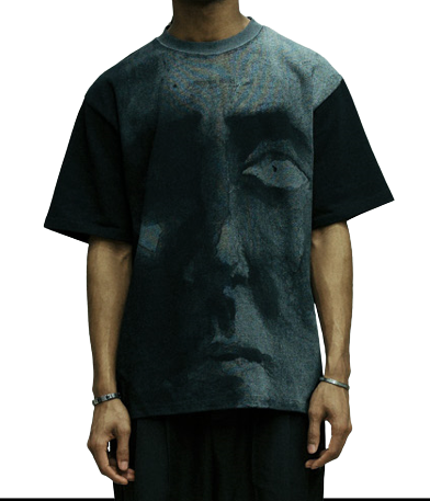 Don't Look Away Oversized T-Shirt - Black