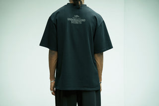 Underground Secrets Oversized T-Shirt - Black